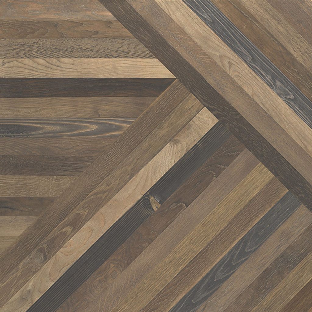 Keramická dlažba moderní imitace recyklovaného dřeva – 80×80 cm Tangram | Emil Group |