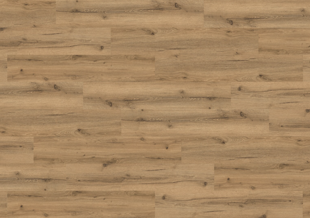 Vinylová podlaha, lepená | X-Cellent Wood | Dub Erica – struktura dřeva | 1227 x 232 mm x 2.5 mm / 0.5 mm