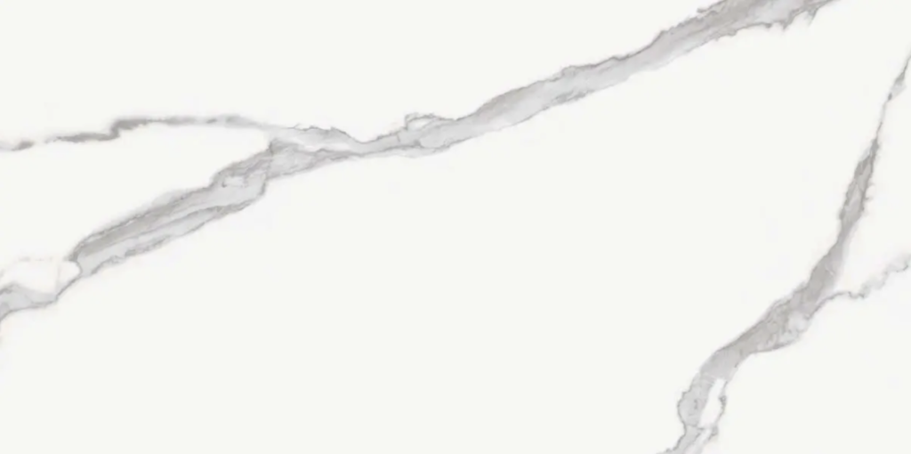 Lesklá dlažba a obklady o rozměru 60×120 cm | Calacatta Bianco