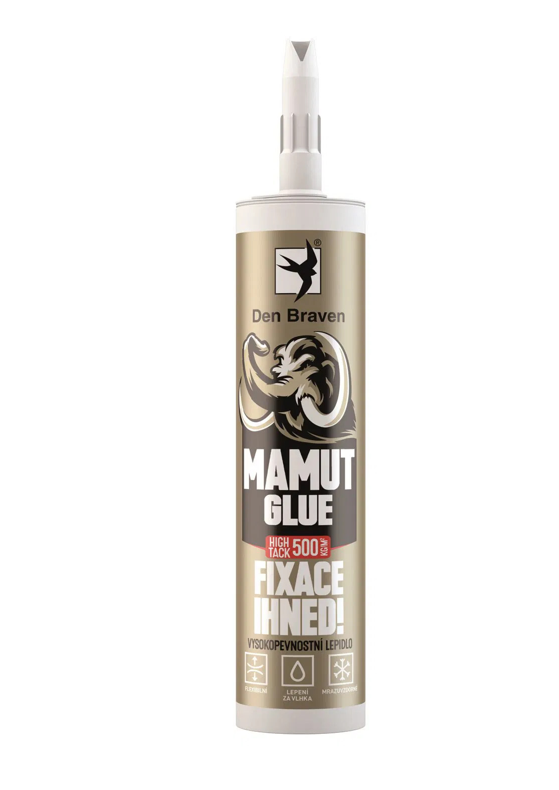 Den Braven MAMUT GLUE High Tack, 290ml - bílý