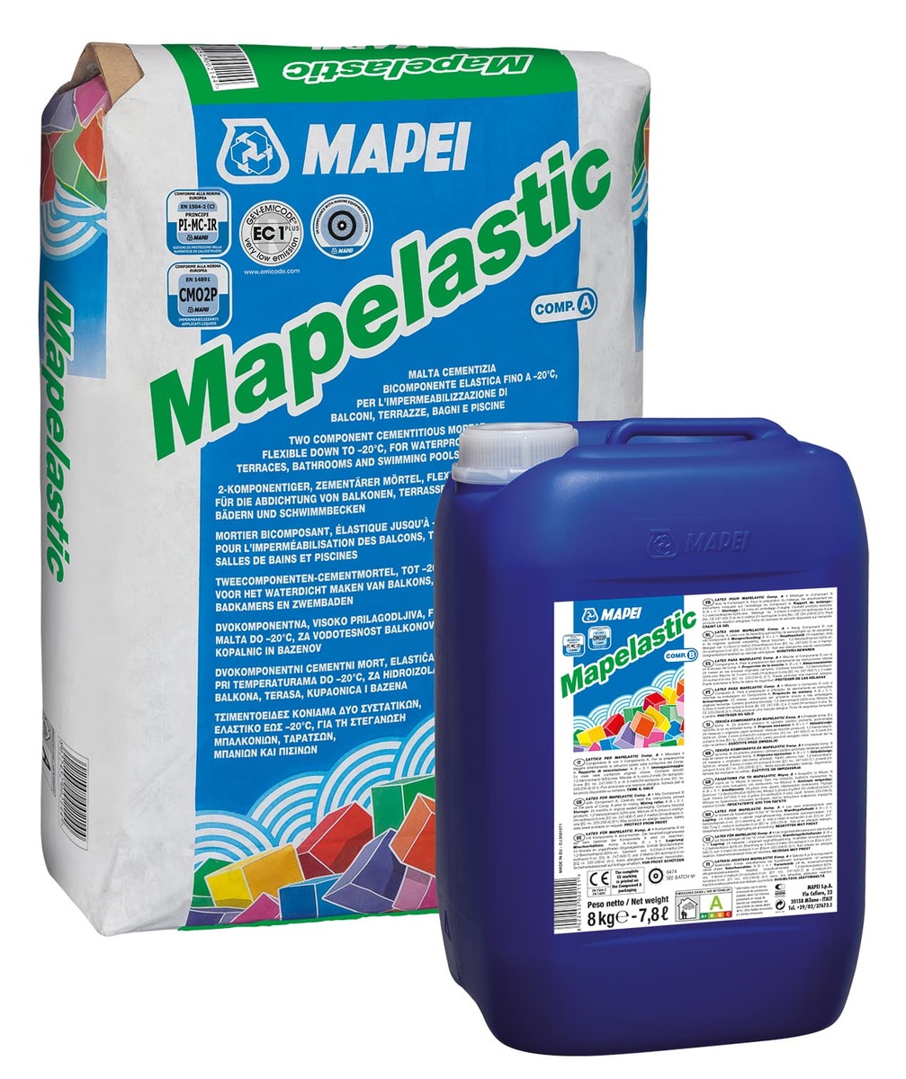 Hydroizolace Mapei_mapelastic_a+b