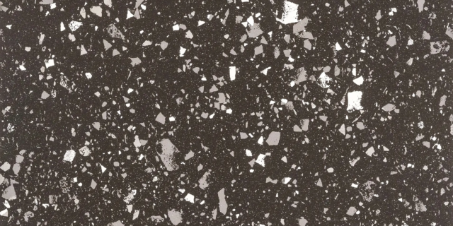 Dlažba a obklady 60×60 cm | Casalgrande Padana | Terrazzotech | Tech Nero | Matná (R10 A+B) | Probarvená